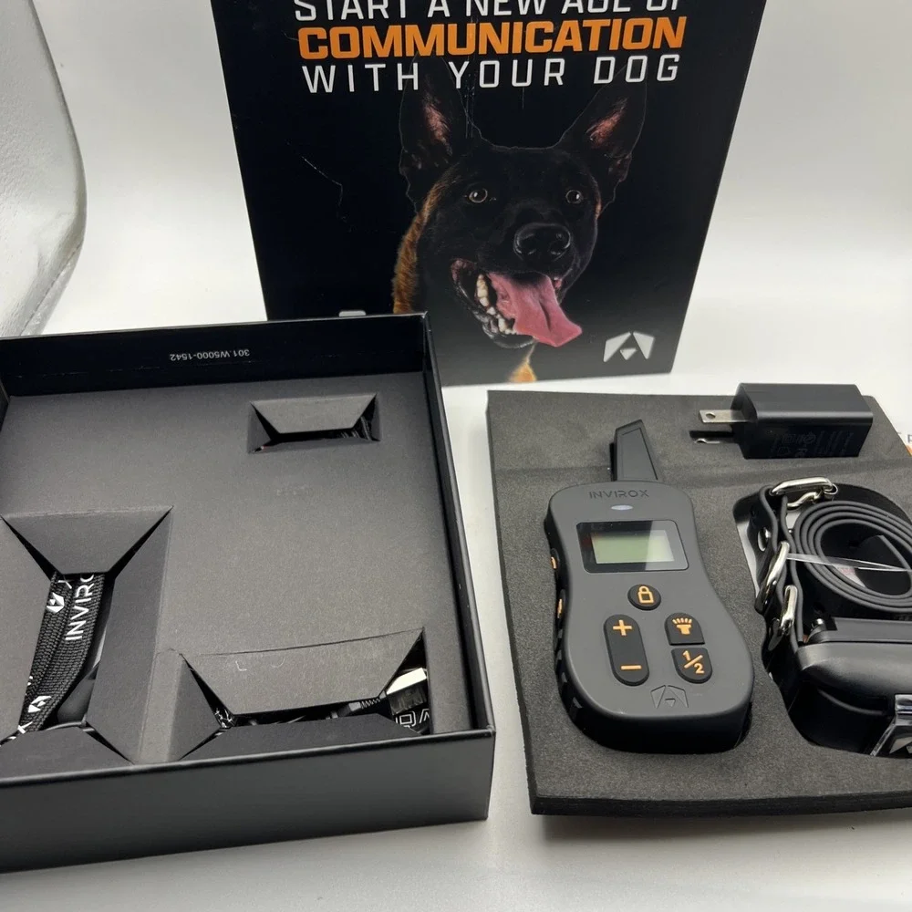 Ultra K9 Dog Training Collar, 124 Levels for Reactive, Stubborn or Hard-to-Tr...